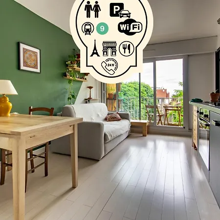 Apartment Balcon Avec Parking Securise
